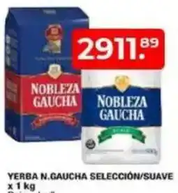 Maxiconsumo Yerba n.gaucha selección/suave oferta