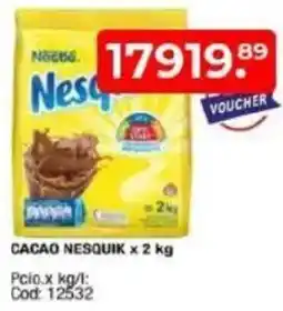 Maxiconsumo Nesquik cacao oferta