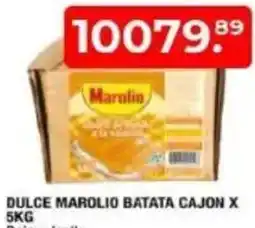 Maxiconsumo Dulce marolio batata cajon oferta