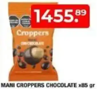 Maxiconsumo Croppers chocolate mani oferta