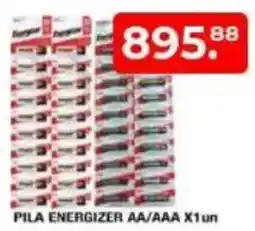 Maxiconsumo Energizer pila AA/AAA oferta