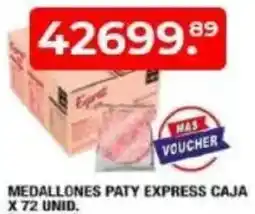 Maxiconsumo Express medallones paty caja oferta