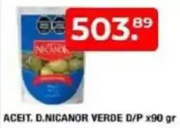 Maxiconsumo Aceit. d.nicanor verde d/p oferta