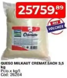 Maxiconsumo Queso milkaut cremat.sach oferta