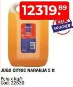 Maxiconsumo Jugo citric naranja oferta