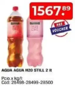 Maxiconsumo Agua agua h20 still oferta