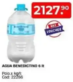 Maxiconsumo Agua benedictino oferta