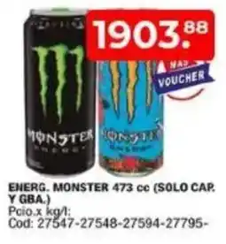 Maxiconsumo Energ. monster oferta