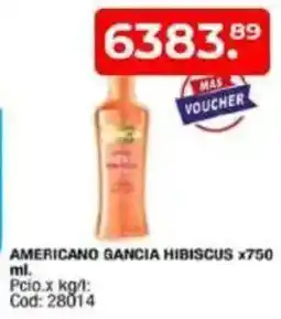 Maxiconsumo Americano gancia hibiscus oferta
