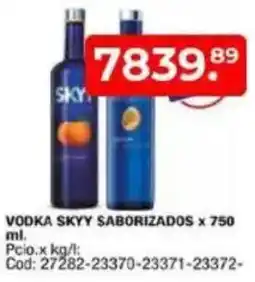 Maxiconsumo Vodka skyy saborizados oferta