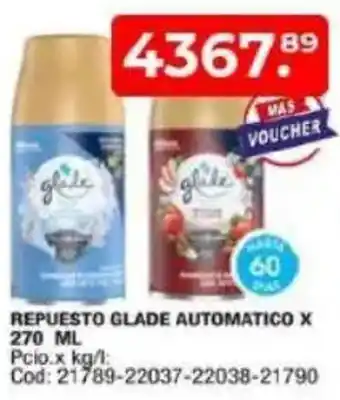 Maxiconsumo Repuesto glade automatico oferta