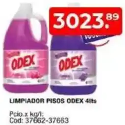 Maxiconsumo Odex  limpiador pisos oferta