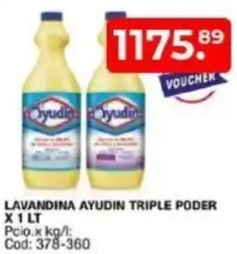 Maxiconsumo Lavandina ayudin triple poder oferta