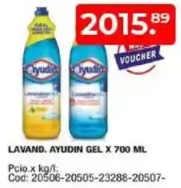 Maxiconsumo Lavand, ayudin gel oferta