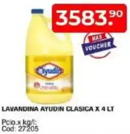 Maxiconsumo Lavandina ayudin clasica oferta