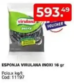 Maxiconsumo Virulana esponja inoxi oferta