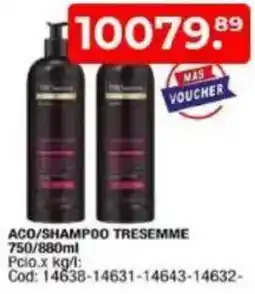 Maxiconsumo Tresemme aco/shampoo oferta