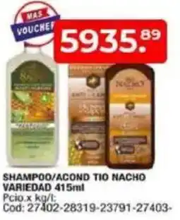 Maxiconsumo Shampoo/acond tio nacho oferta