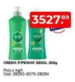 Maxiconsumo Crema p/peinar sedal oferta