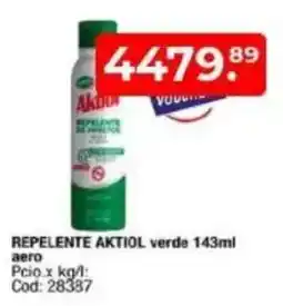 Maxiconsumo Repelente aktiol verde oferta