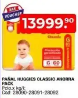 Maxiconsumo Huggies Classic G oferta