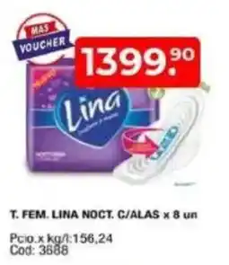 Maxiconsumo T. fem. lina noct. c/alas oferta