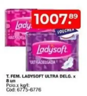 Maxiconsumo T. fem. ladysoft ultra delg.8 oferta