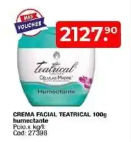 Maxiconsumo Crema facial teatrical oferta