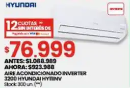 Changomas Hyundai aire acondicionado inverter oferta