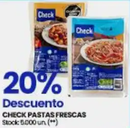 Changomas Check pastas frescas oferta