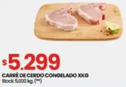 Changomas Carré de cerdo congelado oferta