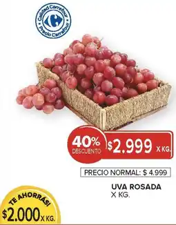 Carrefour Uva rosada oferta