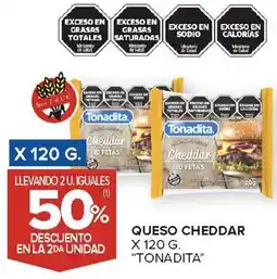 Carrefour Tonadita queso cheddar oferta