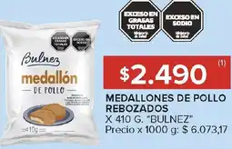 Carrefour Bulnez medallones de pollo rebozados oferta