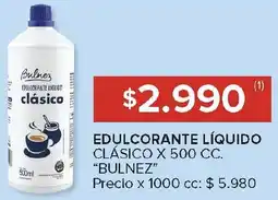 Carrefour Bulnez edulcorante líquido clásico oferta