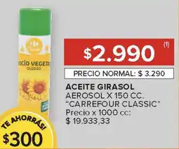 Carrefour Carrefour classic aceite girasol oferta