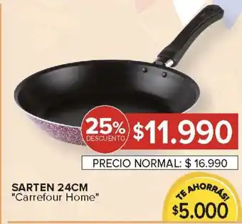 Carrefour Carrefour home sarten oferta