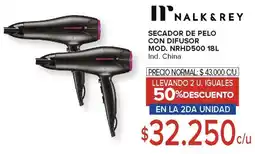 Carrefour D'nalk & rey secador de pelo con difusor oferta