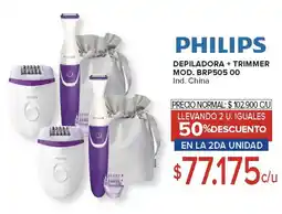 Carrefour Philips depiladora + trimmer oferta