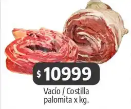 Autoservicio Capo Vacío / costilla palomita oferta