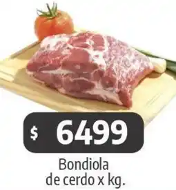 Autoservicio Capo Bondiola de cerdo oferta