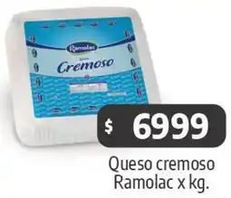 Autoservicio Capo Ramolac queso cremoso oferta