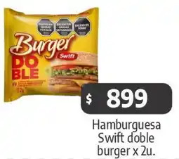 Autoservicio Capo Burger hamburguesa swift doble oferta