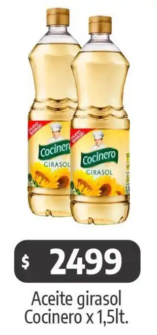 Autoservicio Capo Cocinero aceite girasol oferta