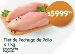 Supermercados Buenos Días Filet de pechuga de pollo oferta