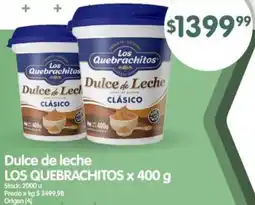 Supermercados Buenos Días Los quebrachitos dulce de leche oferta