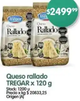 Supermercados Buenos Días Tregar queso rallado oferta