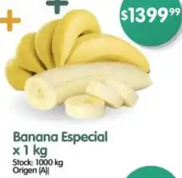 Supermercados Buenos Días Banana especial oferta