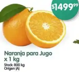 Supermercados Buenos Días Naranja para jugo oferta