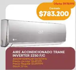 Supermercados Tadicor Aire acondicionado trane inverter 225 f/c oferta